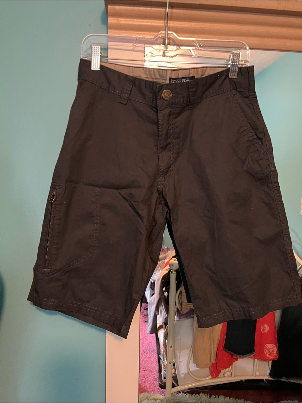 Alcott Men's Dark Brown Cargo Shorts